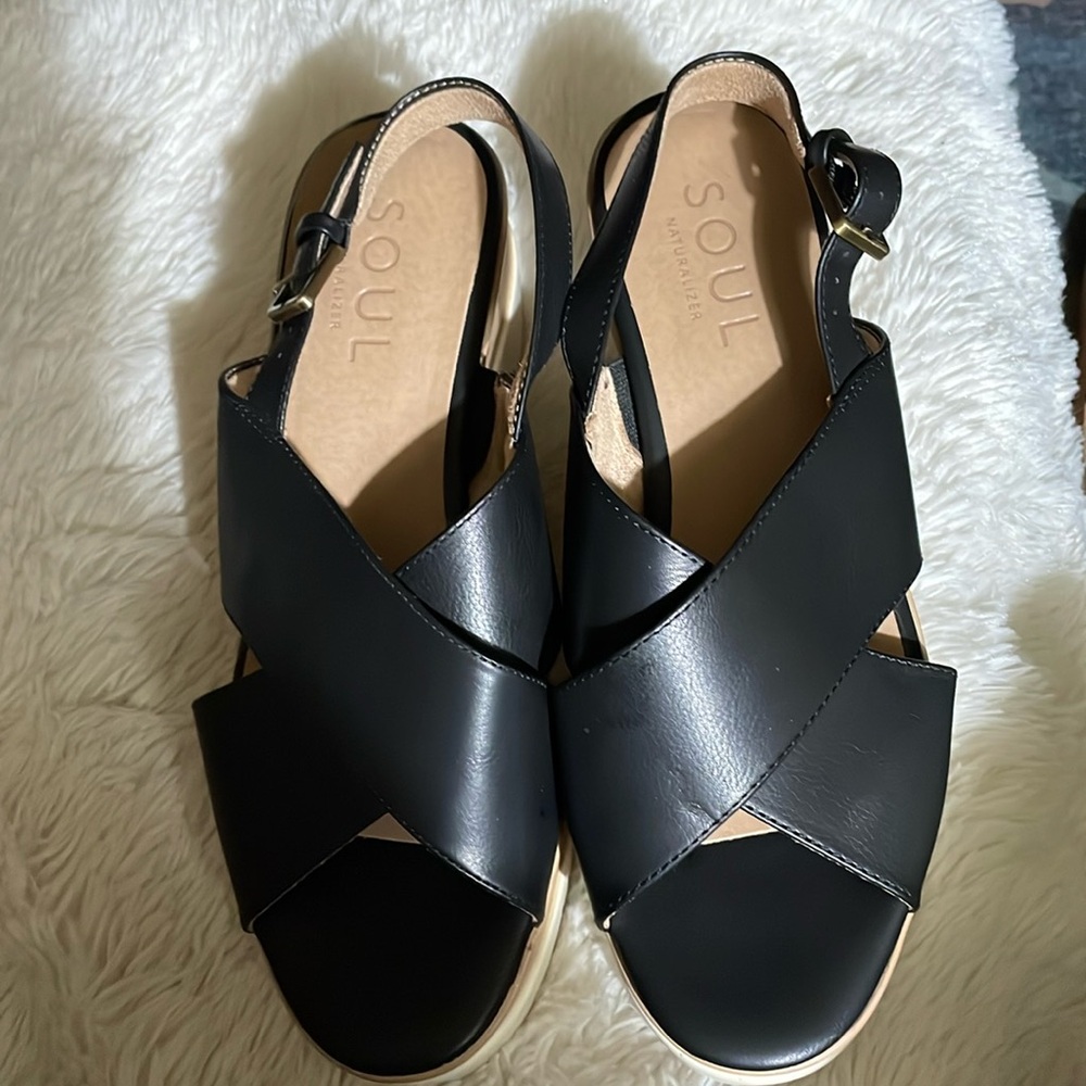 Soul Goodtimes wedge shoe size 10